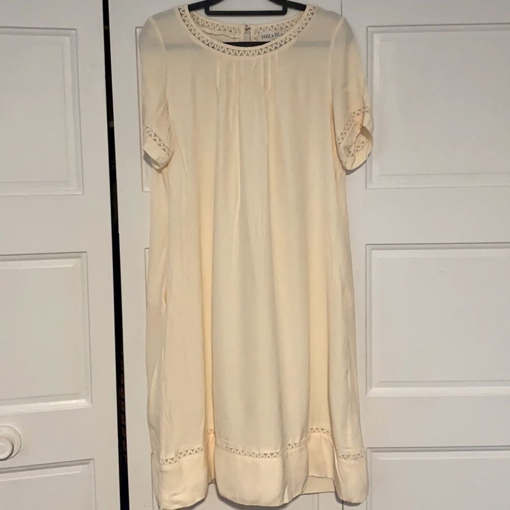 NEW Cream bohemian style dress - Picture 1 of 5